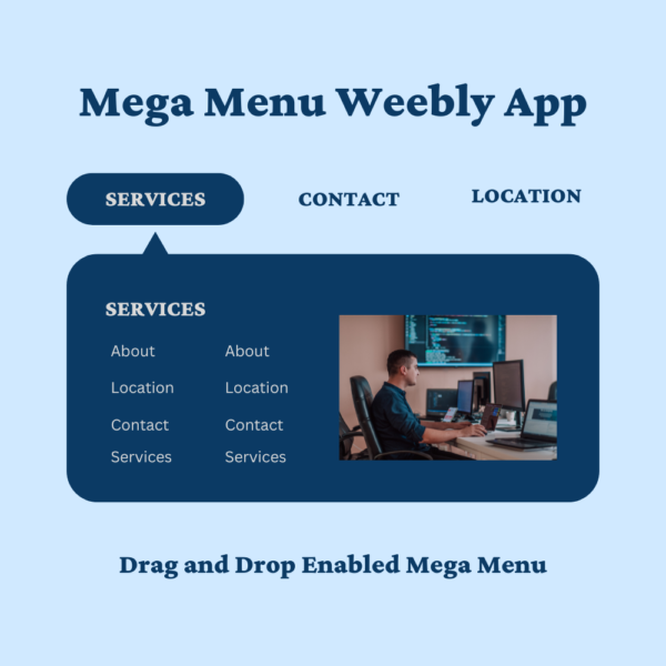 Mega Menu Weebly App