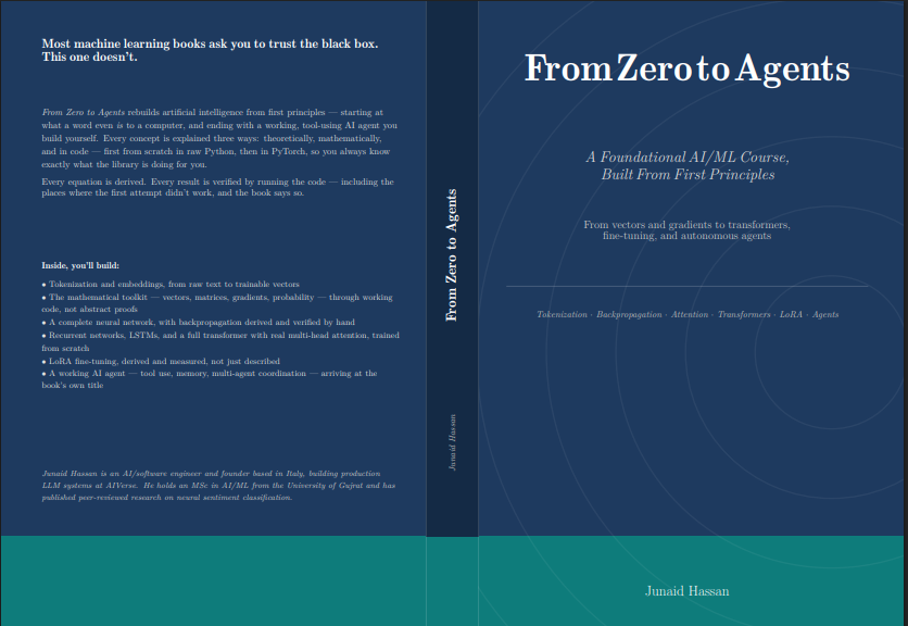 from zero to agents book available on amazon